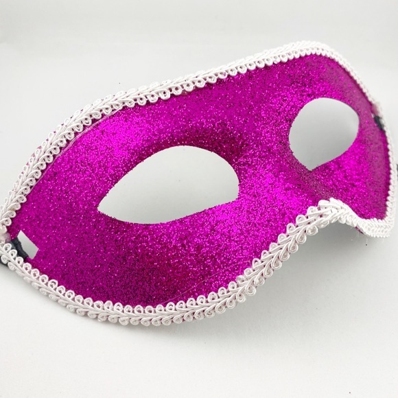 Other - PINK MARDI GRAS MASK NWT